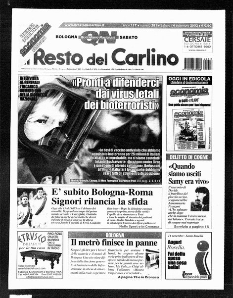 Il Resto del Carlino : giornale dell'Emilia